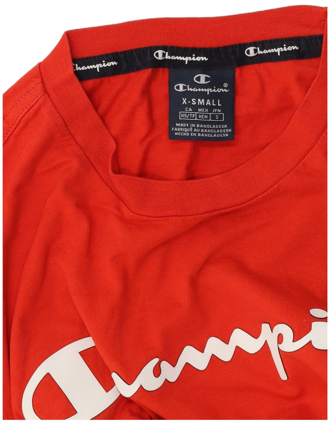 Champion Camiseta gráfica para hombre Top XS Rojo