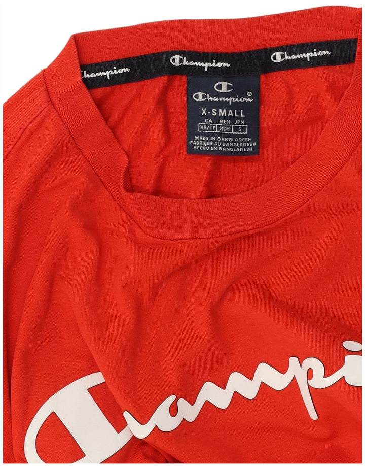 Champion Camiseta gráfica para hombre Top XS Rojo