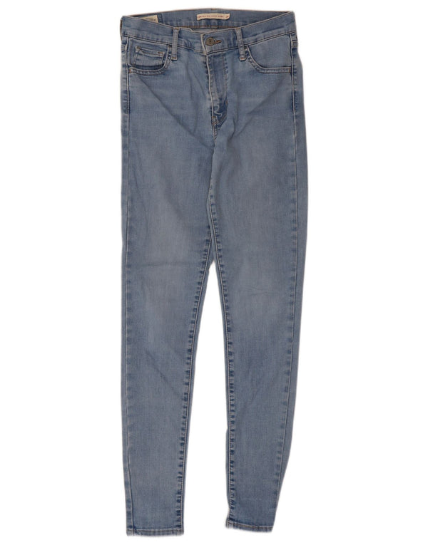 Levi's Vaqueros súper ajustados de talle alto 720 para mujer W26 L30 Algodón azul