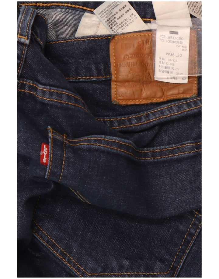 LEVI'S Jeans 512 Slim Tapered para hombre W36 L26 Algodón azul marino