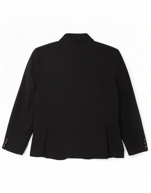 Marks & Spencer Chaqueta tipo blazer abierta para mujer UK 46 Grande Poliéster azul marino