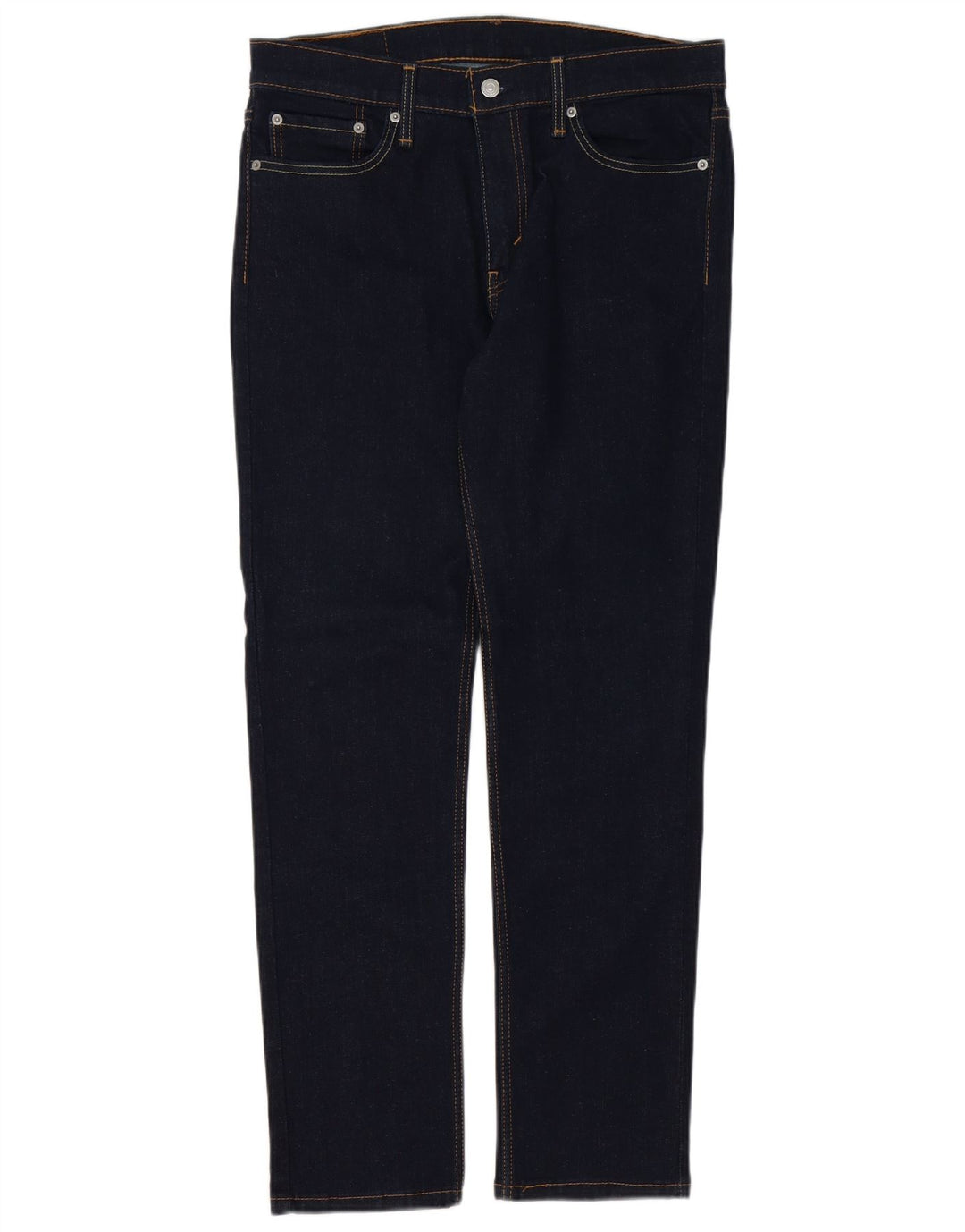 Levi's Hombre 511 Slim Jeans W33 L32 Algodón Azul Marino