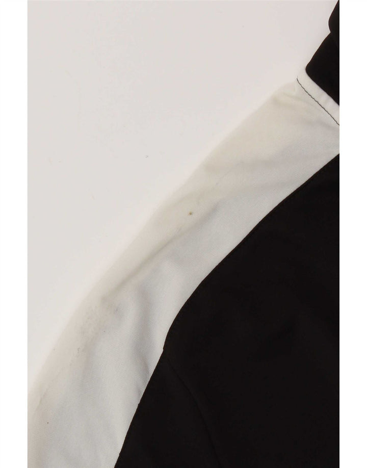 Puma Chaqueta de chándal para hombre con diseño color block en negro mediano