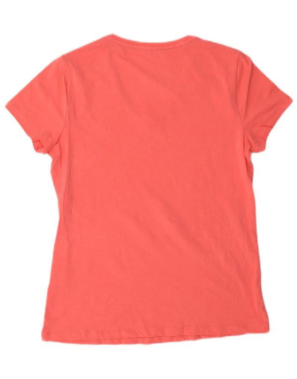 Nautica Camiseta para mujer Top UK 44 Algodón rosa medio