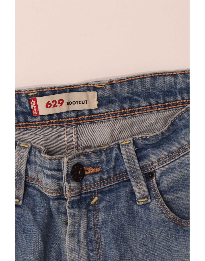 Levi's Mujer 629 Vaqueros Bootcut W28 L30 Azul