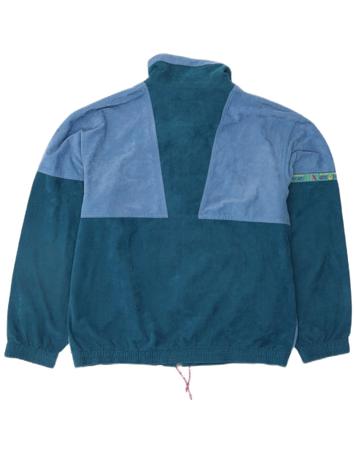 GREAT ESCAPES Chaqueta superior de chándal para hombre IT 48 Medium Blue Colourblock