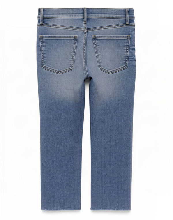 Zara Jeans Cortos Para Mujer EU 38 Small W28 L25 Azul