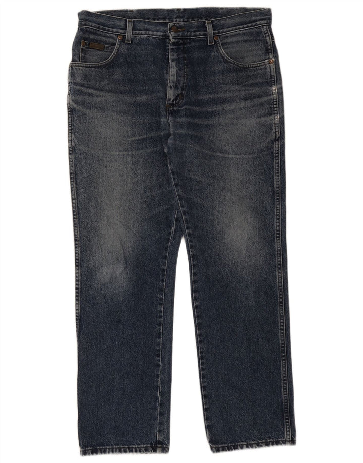 Wrangler Vaqueros Rectos Para Hombre W36 L30 Azul