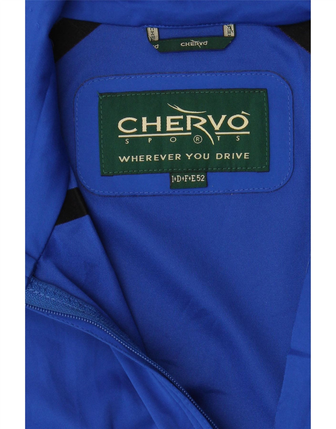 Chervo Chaqueta de chándal sin mangas para hombre IT 52 Large Blue