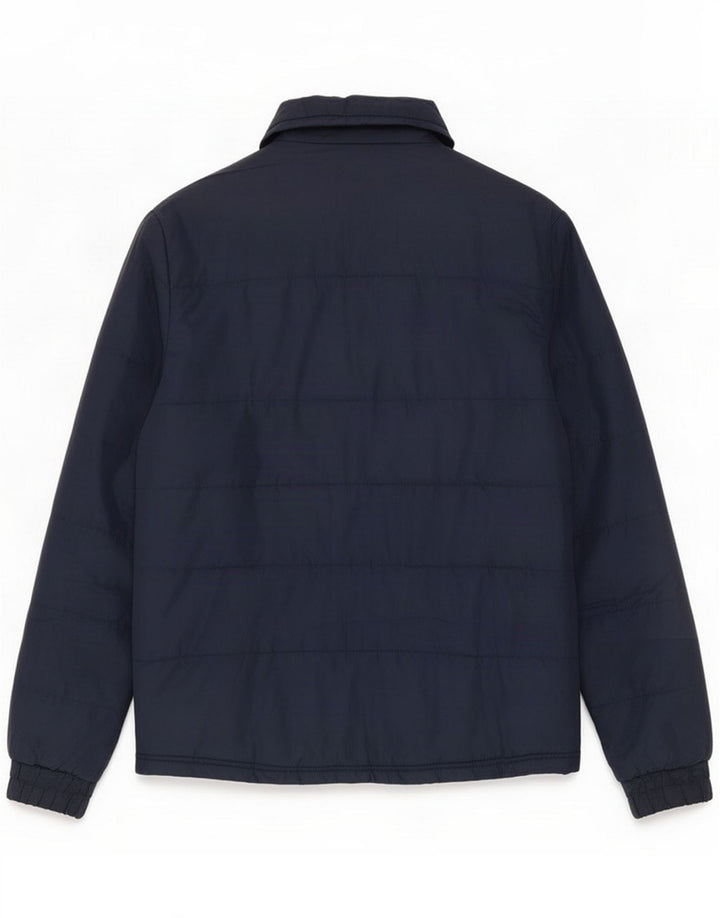 Chaqueta acolchada Fila para hombre ES 38 Medio Azul marino Poliéster con bloques de color