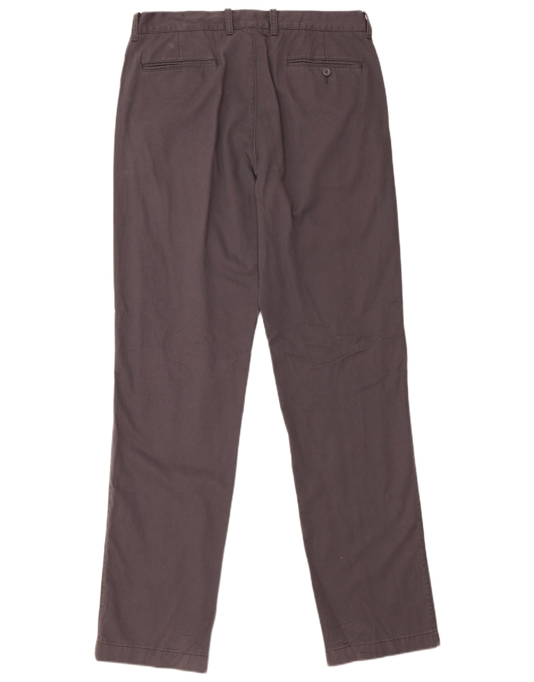 J. CREW Pantalones chinos rectos The Bleecker para hombre W34 L36 Algodón gris