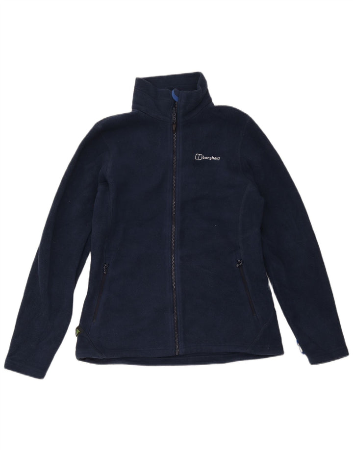 Berghaus Chaqueta polar para mujer UK 40 Grande Poliéster azul marino