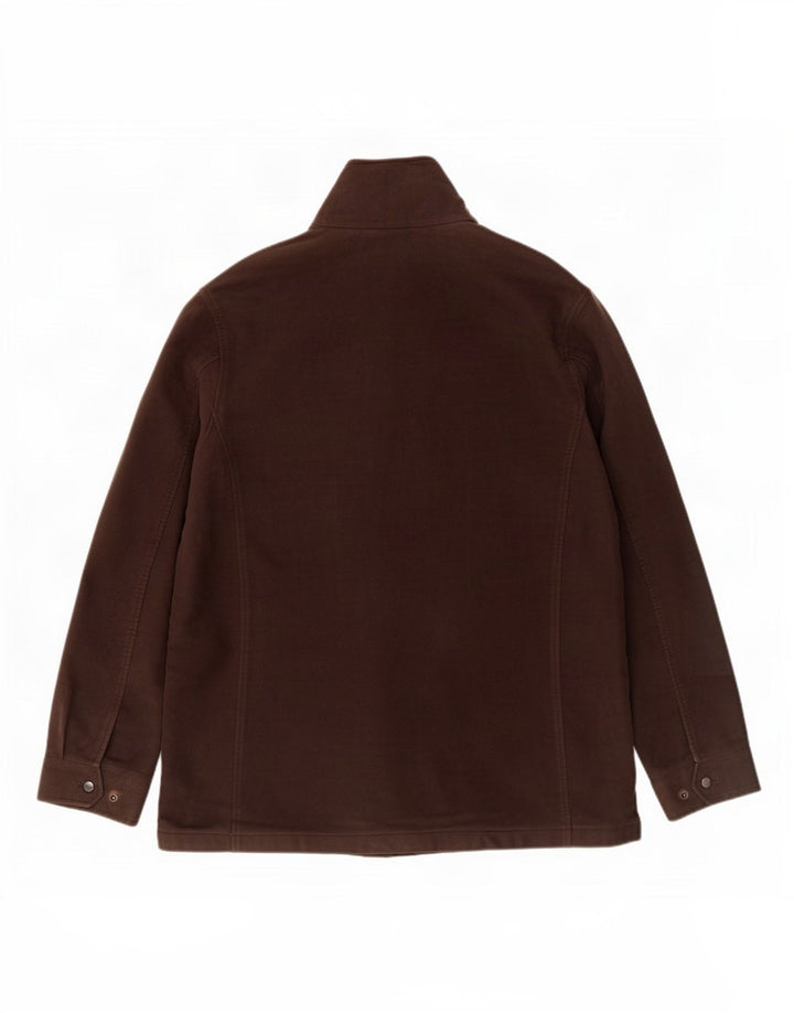 Marks & Spencer Chaqueta utilitaria para hombre UK 38 Algodón marrón medio