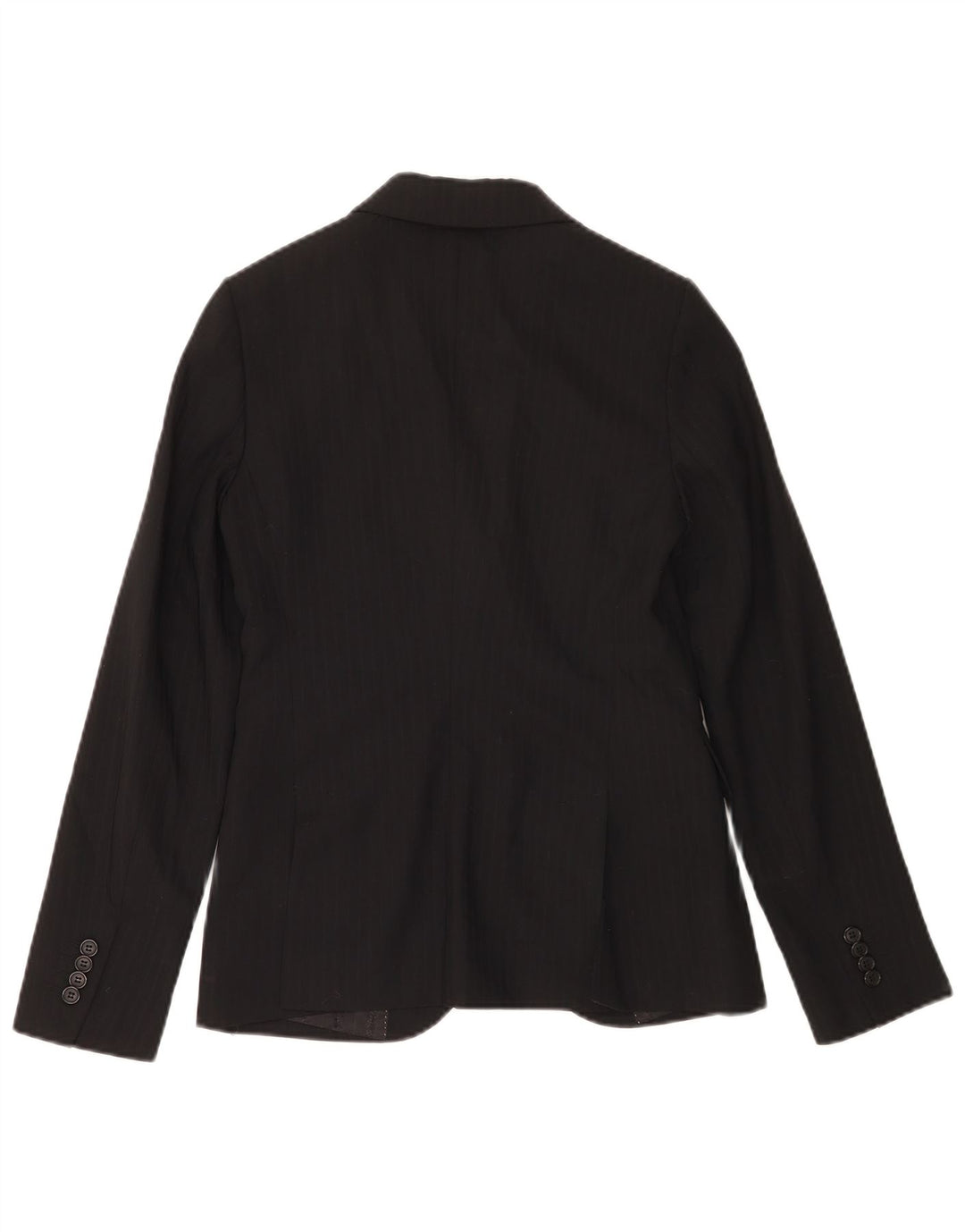 Massimo Dutti Chaqueta Blazer De 2 Botones Mujer EU 36 XS Lana Rayas Negras
