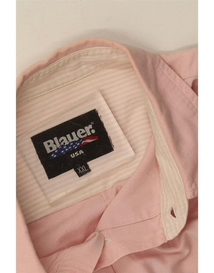 Blauer Camisa Militar Hombre 2XL Algodón Rosa