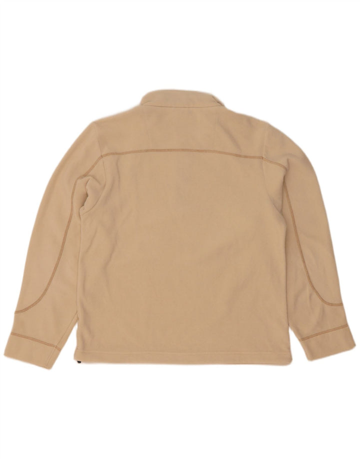 Colmar Hombre Jersey De Forro Polar Con Cremallera Y Cuello Medio Poliéster Beige