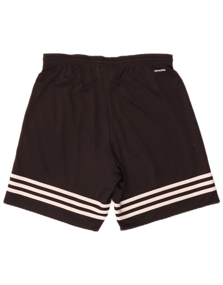 Adidas Mens Climalite Sport Shorts Pequeño Negro Poliéster