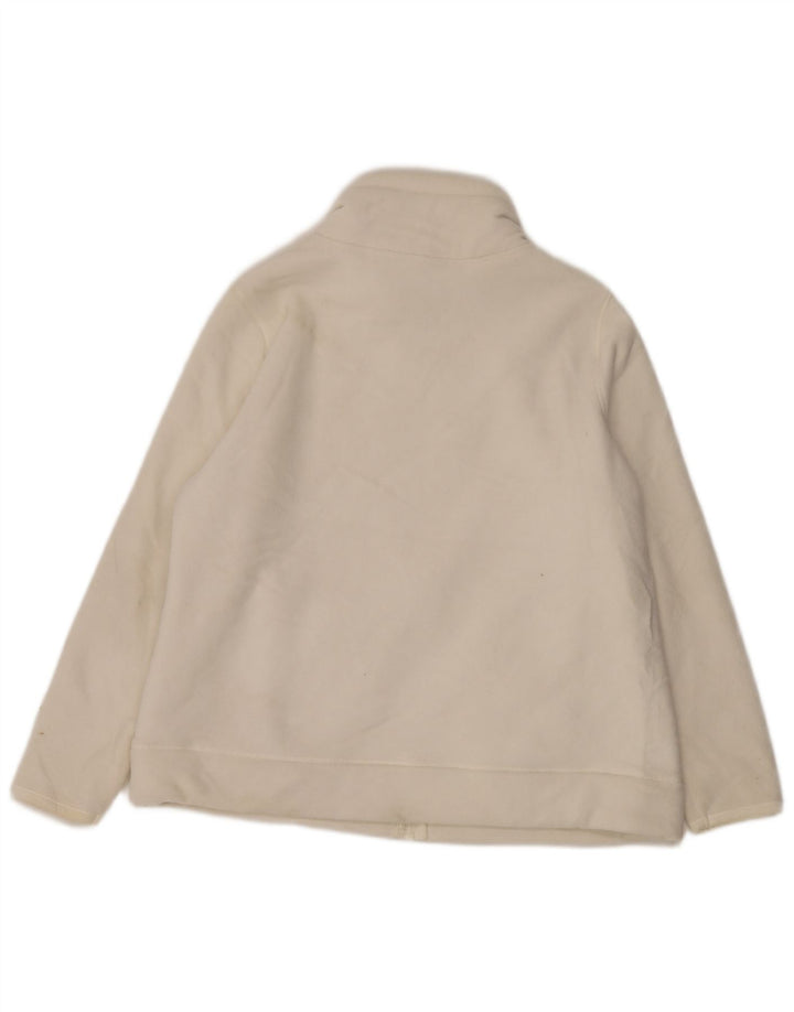 Marks & Spencer Chaqueta polar para mujer UK 20 2XL Algodón blanco