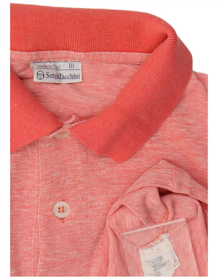 Polo Sergio Tacchini Hombre Algodón Rosa Medio