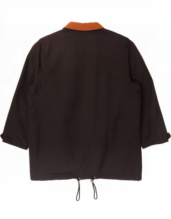 Diadora Chaqueta utilitaria para hombre UK 40 Large Poliéster negro