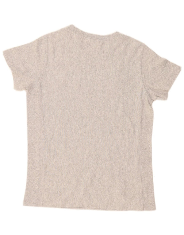 Champion Camiseta Gráfica Para Hombre Top Pequeño Gris Moteado