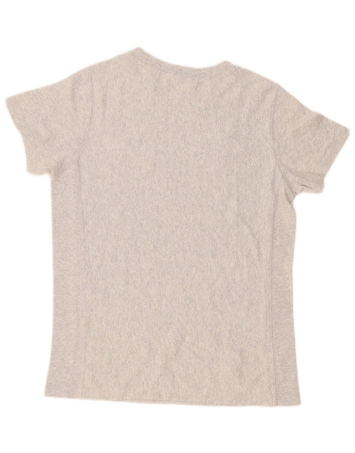 Champion Camiseta Gráfica Para Hombre Top Pequeño Gris Moteado