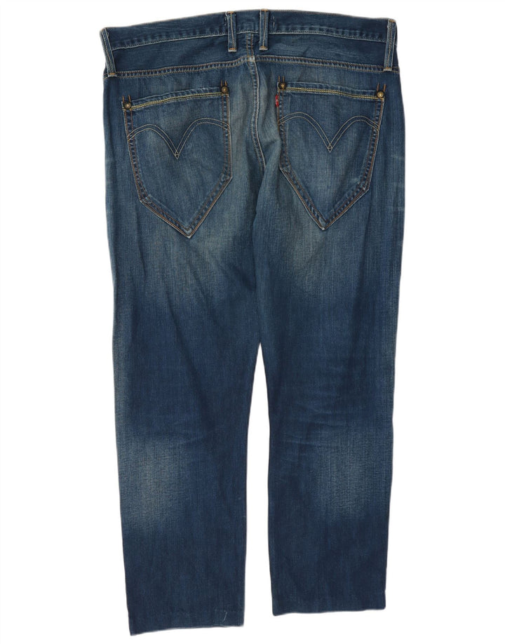 Levi's Hombre 504 Vaqueros Rectos W36 L27 Algodón Azul