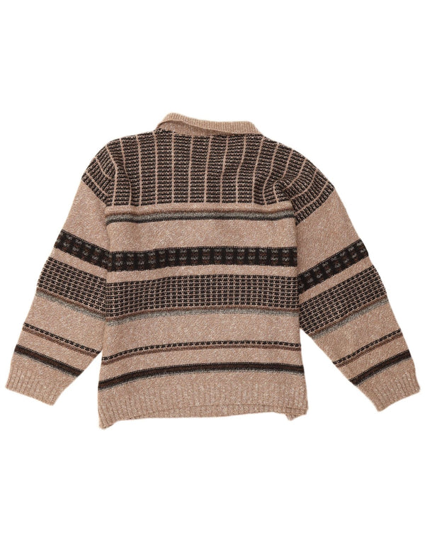 Bodoni Jersey De Cuello Polo Hombre XL Lana Beige