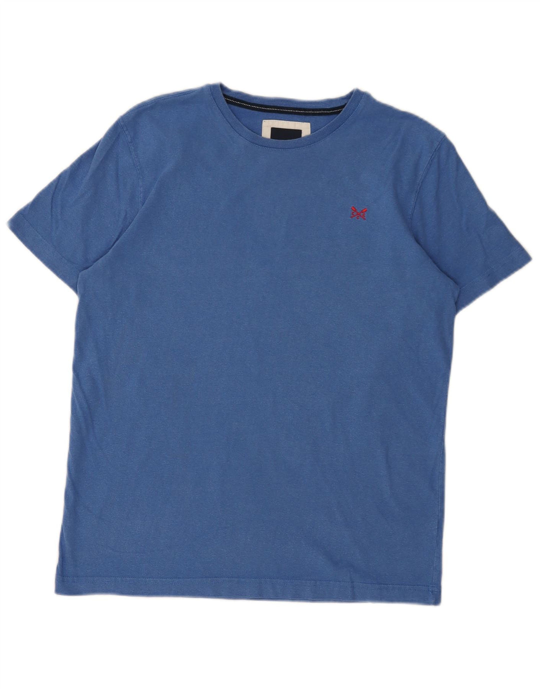 Crew Clothing Camiseta para hombre Top Algodón azul medio