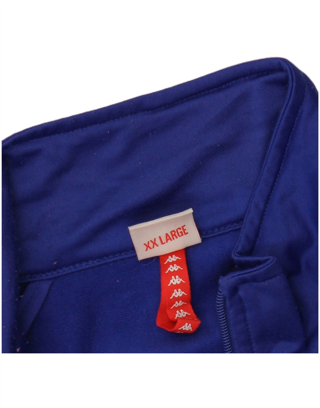 Kappa Mens Graphic Chándal Top Chaqueta 2XL Azul Colorblock