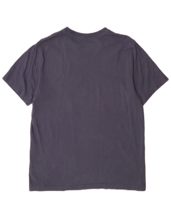Jordan - Camiseta gráfica para hombre, parte superior de algodón azul marino mediano