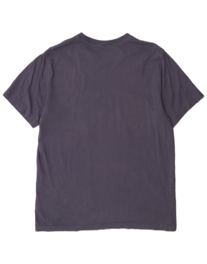 Jordan - Camiseta gráfica para hombre, parte superior de algodón azul marino mediano
