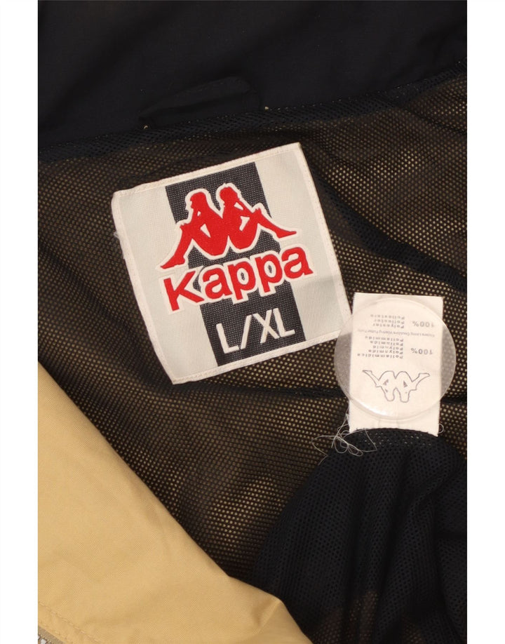 Kappa Chubasquero Hombre UK 42 XL Poliamida Beige