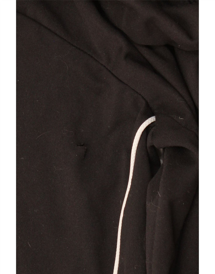 Adidas Hombre Aeroready Zip Sudadera con capucha Suéter Pequeño Negro Poliéster