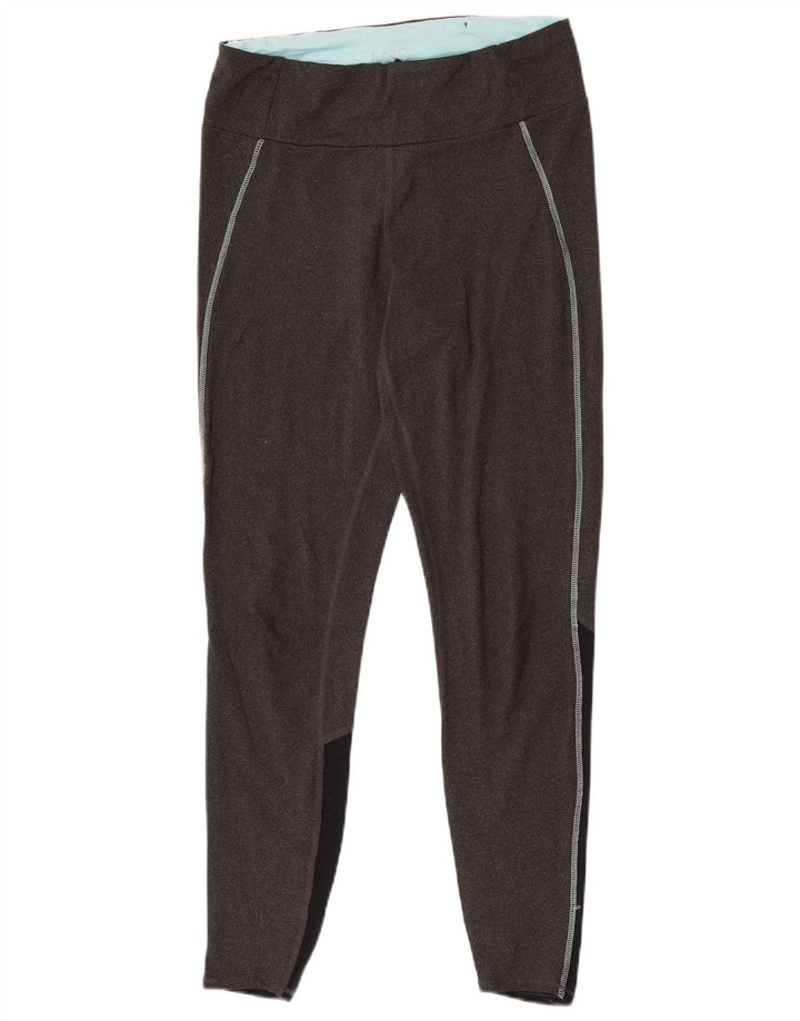 Marks & Spencer Leggings para mujer UK 42 Poliéster con bloques de color gris medio