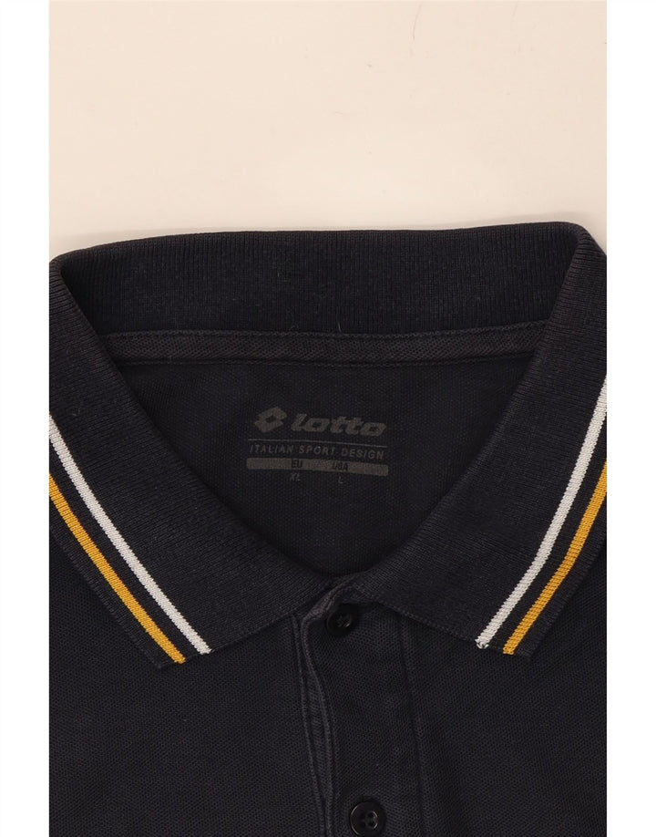 Mens Polo Shirt XL Vintage Lotto and Second-Hand Lotto from Messina Hembry 