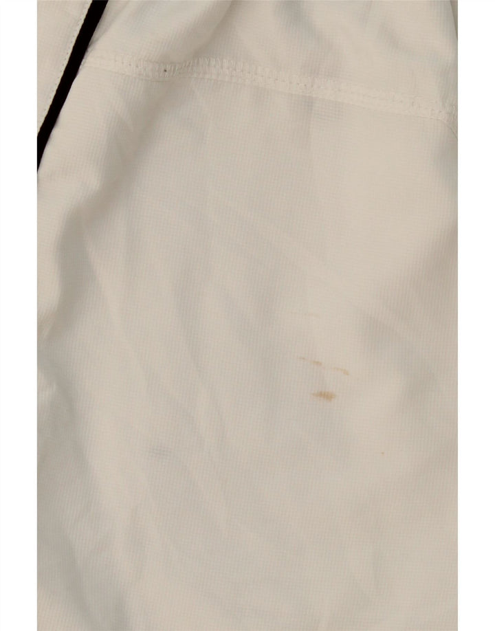 VINTAGE Mens Sport Shorts Small White Vintage Vintage and Second-Hand Vintage from Messina Hembry 