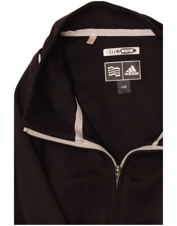 Adidas Climawarm - Chaqueta de chándal para mujer, talla 40, color negro