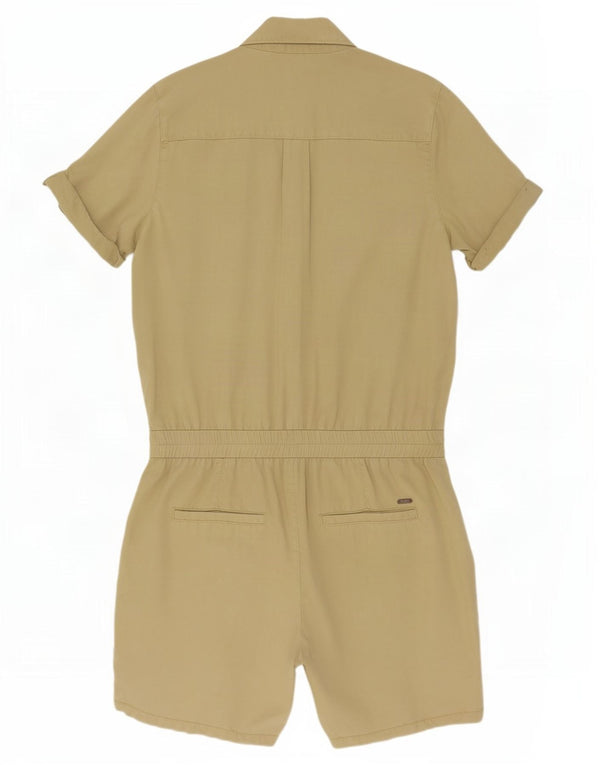 PEPE Jeans Mono corto para mujer UK 10 Small Khaki