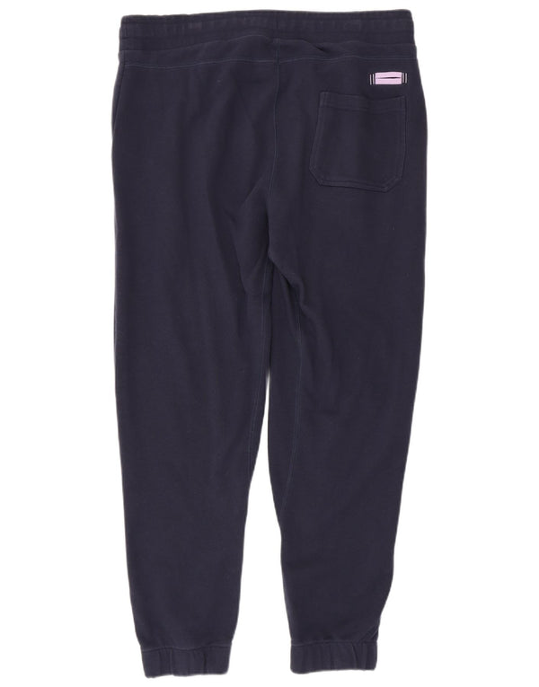 Blauer Pantalones de Chándal para Hombre Joggers Large Azul Marino Algodón