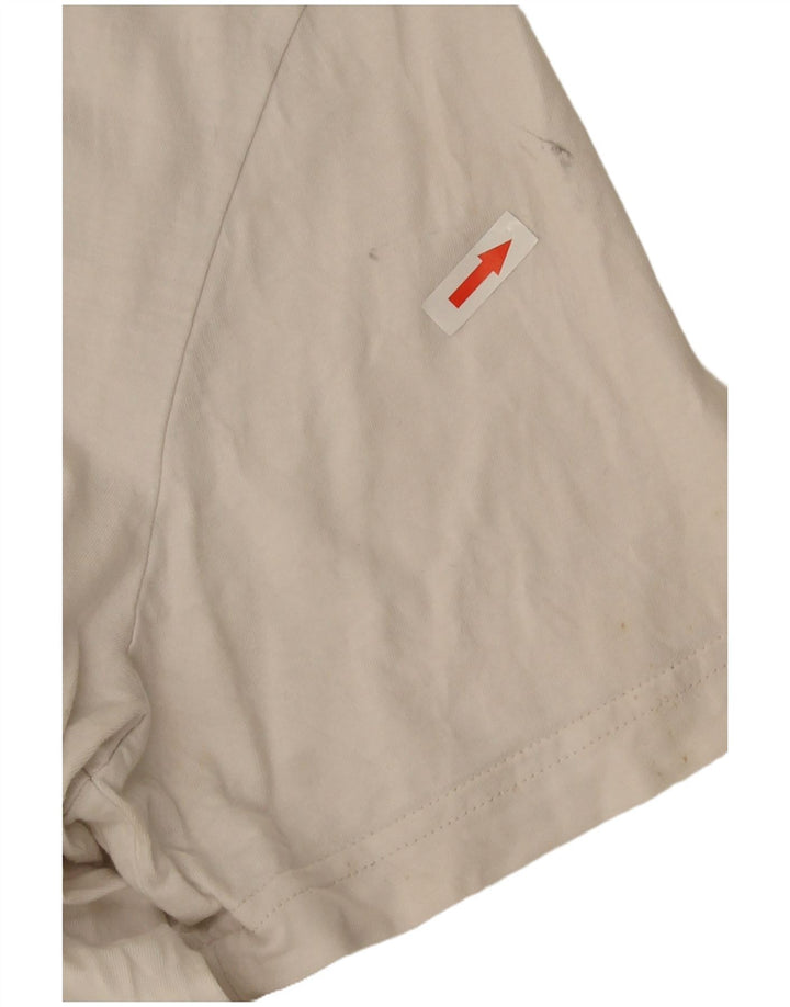 Puma - Camiseta gráfica para hombre, talla grande, algodón blanco
