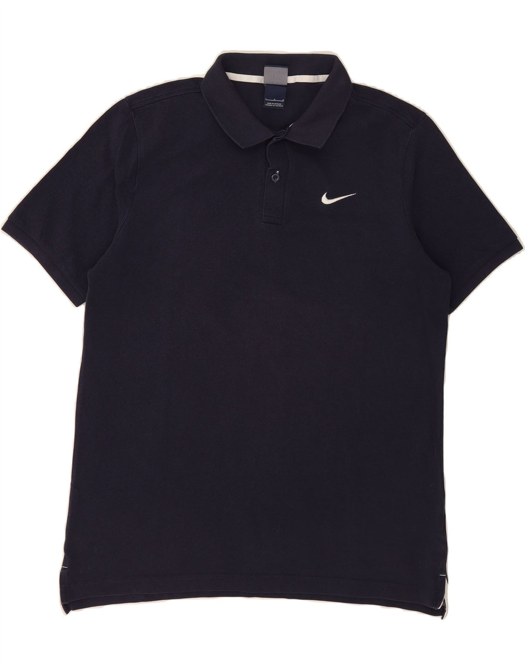 NIKE Mens Polo Shirt Large Navy Blue Vintage Nike and Second-Hand Nike from Messina Hembry 