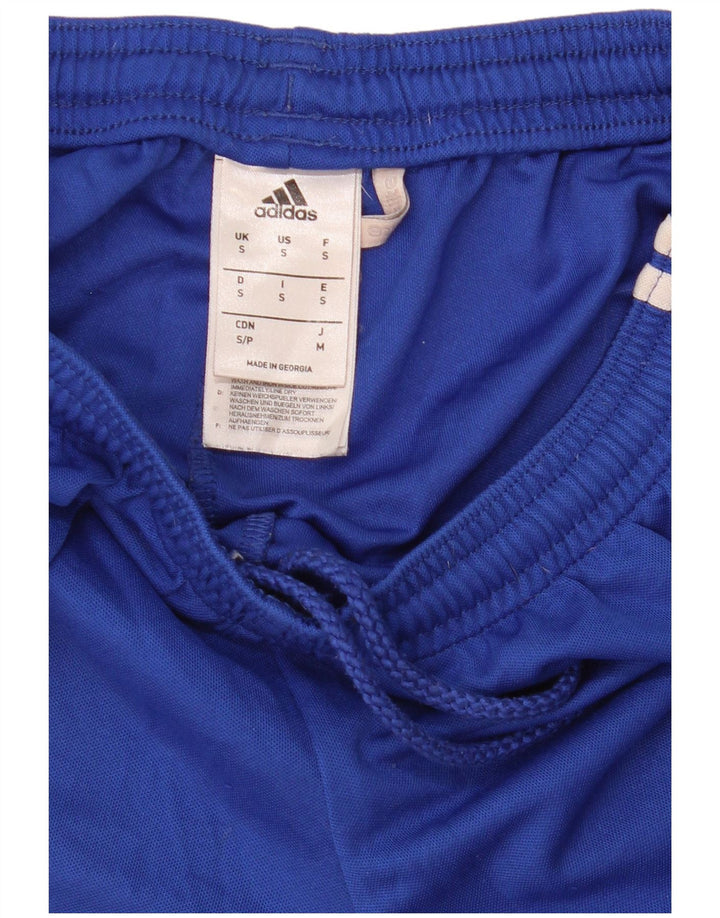 Adidas Mens Climalite Sport Shorts Pequeño Azul Poliéster