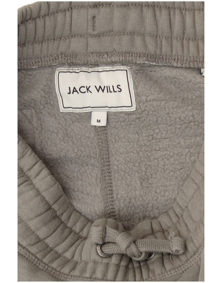 Pantalones cortos deportivos Jack Wills para hombre de algodón gris medio