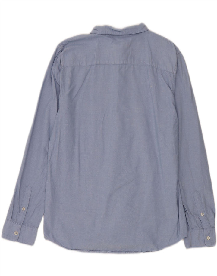 Camisa Niño Zara 13-14 Años Azul Algodón