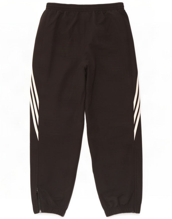 Adidas Mens Tracksuit Trousers Joggers Medium Black Polyester