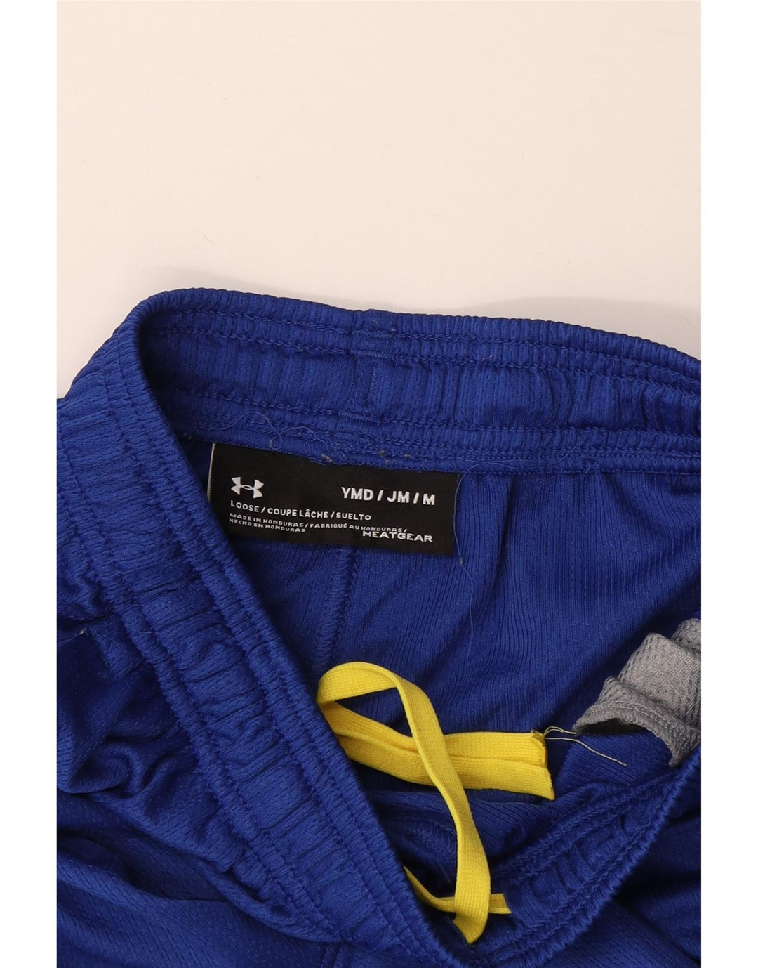 UNDER ARMOUR Pantalones cortos deportivos Heat Gear Graphic para niños 9-10 años Azul medio