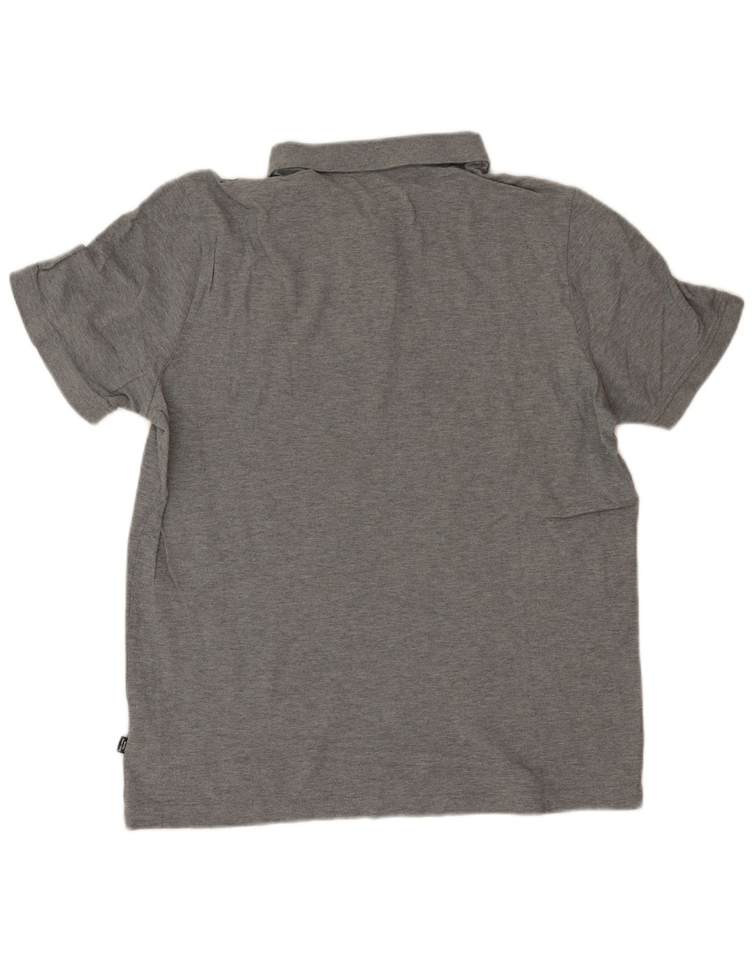 PUMA Polo para hombre de algodón gris grande