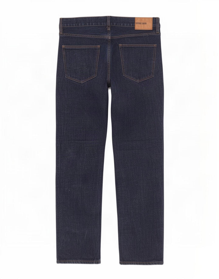 Vaqueros rectos para hombre Fat Face W36 L32 Algodón azul marino