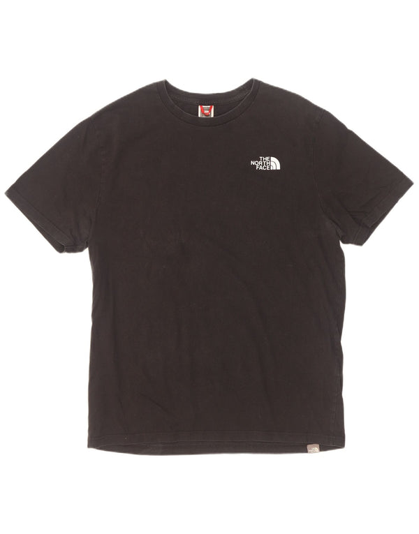 The North Face - Camiseta para hombre, talla grande, algodón negro